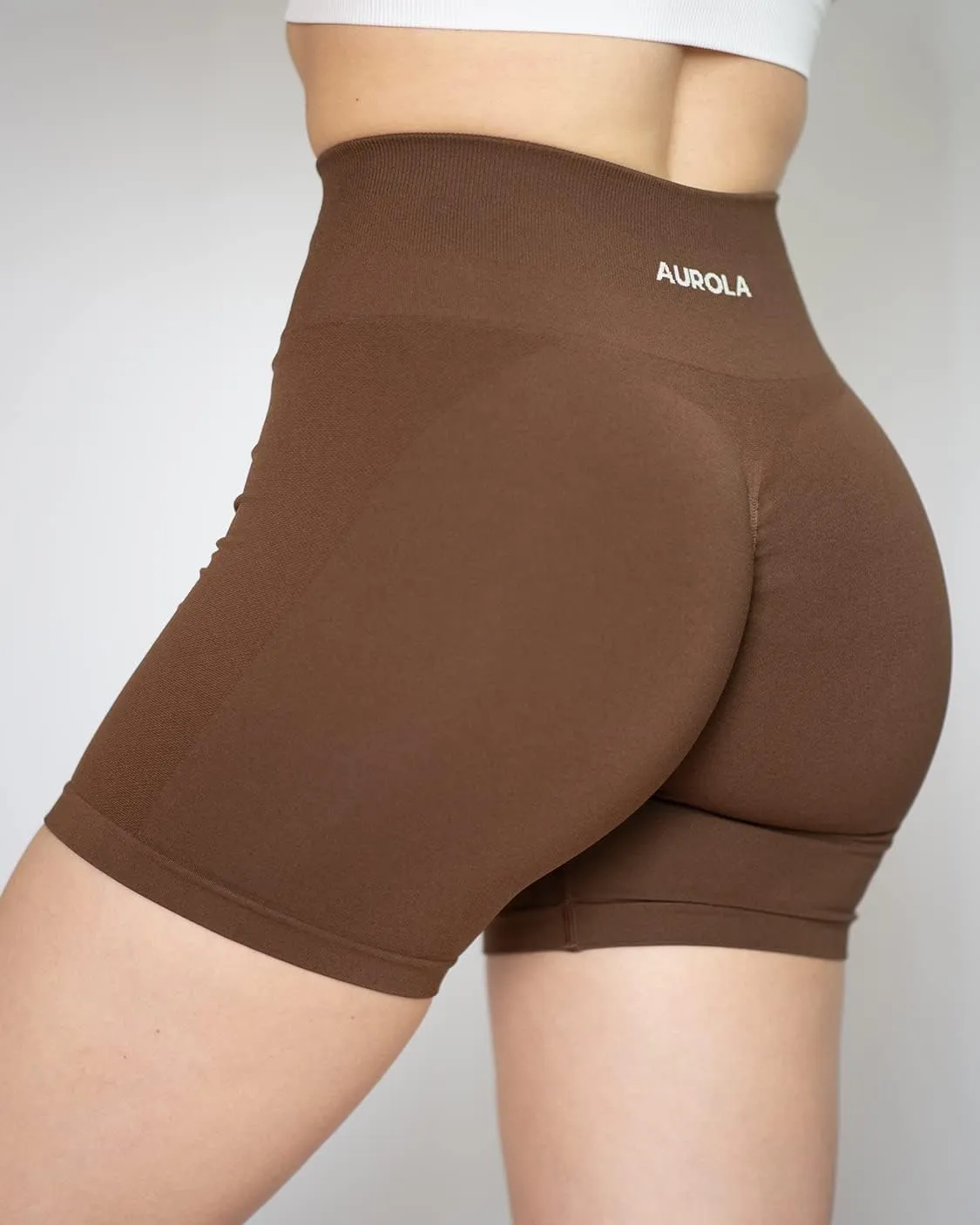 AUROLA Intensify Workout Shorts for Women Seamless Scrunch Short Gym Yoga Running Sport Active Exercise Fitness Shorts