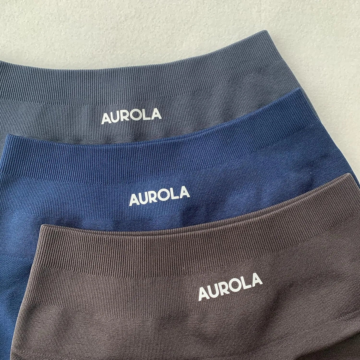 AUROLA Intensify Workout Shorts for Women Seamless Scrunch Short Gym Yoga Running Sport Active Exercise Fitness Shorts