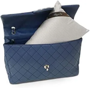 Bag-a-Vie Handbag Purse Shaper Pillow – Medi 14”x7.5” - Fits Maxi Flap Bags - HERRINGBONE