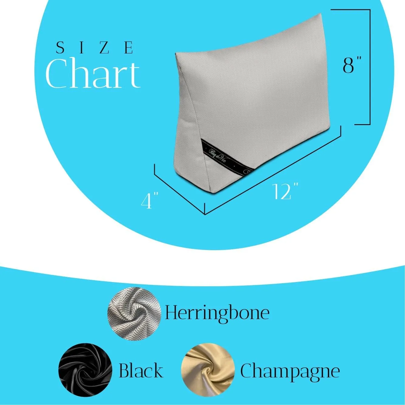 Bag-a-Vie Luxury Handbag Shaper Insert - Herringbone Pillow for Women's Purses - Custom Pillow Insert for Kelly 35