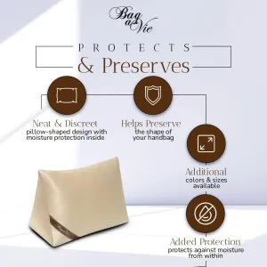 Bag-a-Vie Purse Shaper Pillow Insert - Luxury Handbag Shaper Insert for Women's Purses - Handbag Custom Pillow Purse Accessories for Birkin 30