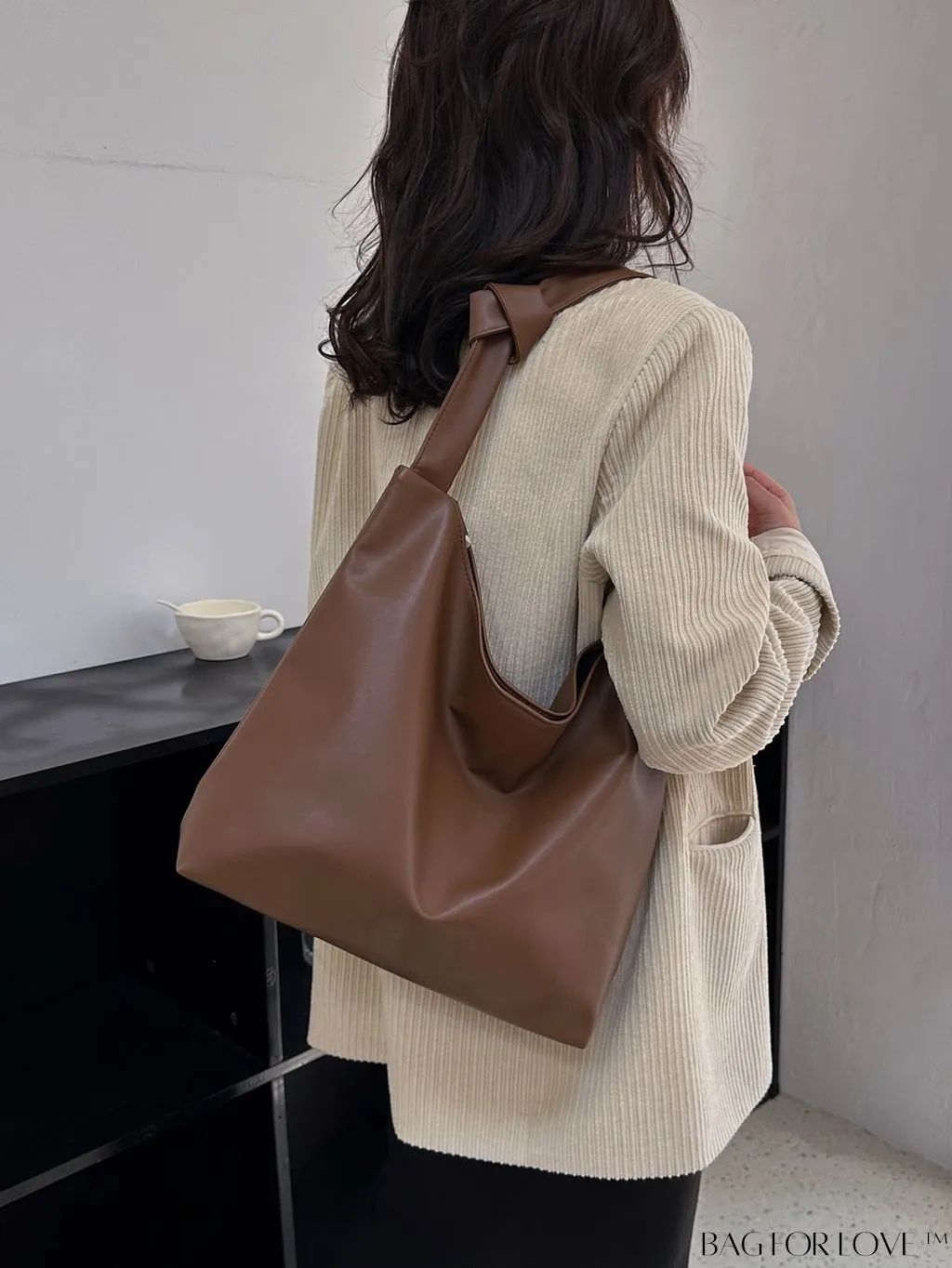 BagForLove - Black Hobo Bag: Sleek, Spacious, and Stylish