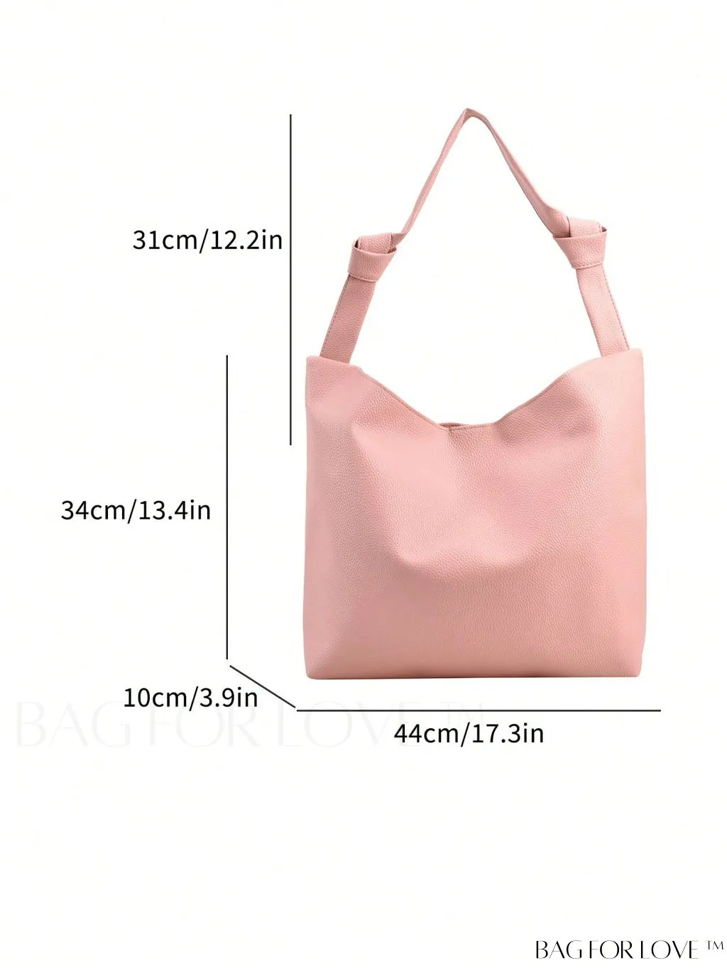BagForLove - Black Hobo Bag: Sleek, Spacious, and Stylish
