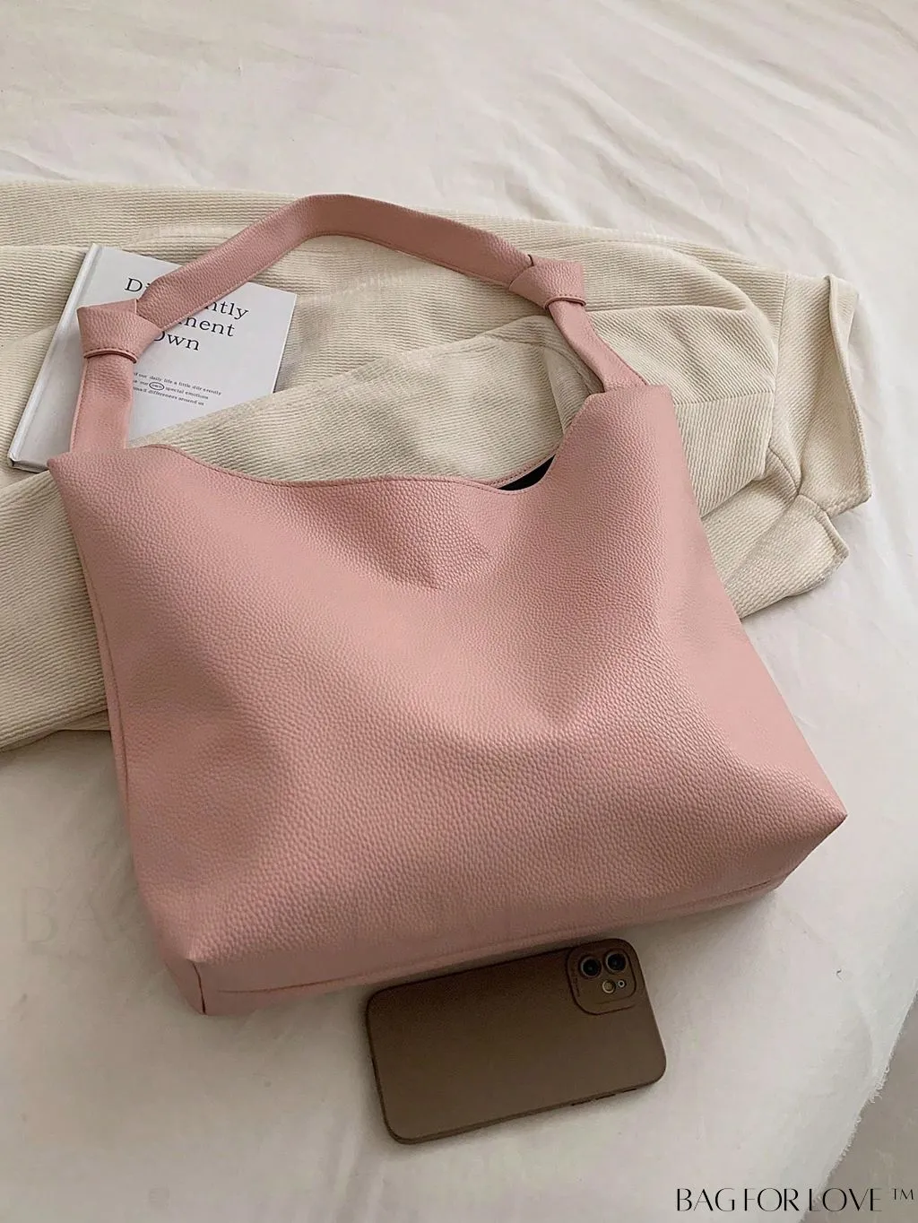 BagForLove - Black Hobo Bag: Sleek, Spacious, and Stylish
