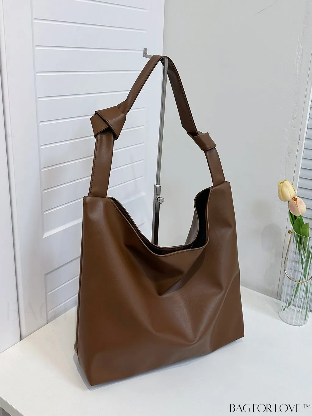 BagForLove - Black Hobo Bag: Sleek, Spacious, and Stylish