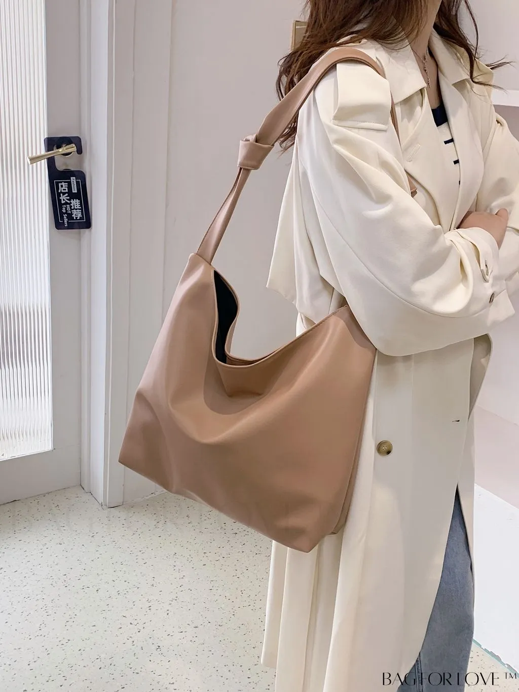 BagForLove - Black Hobo Bag: Sleek, Spacious, and Stylish