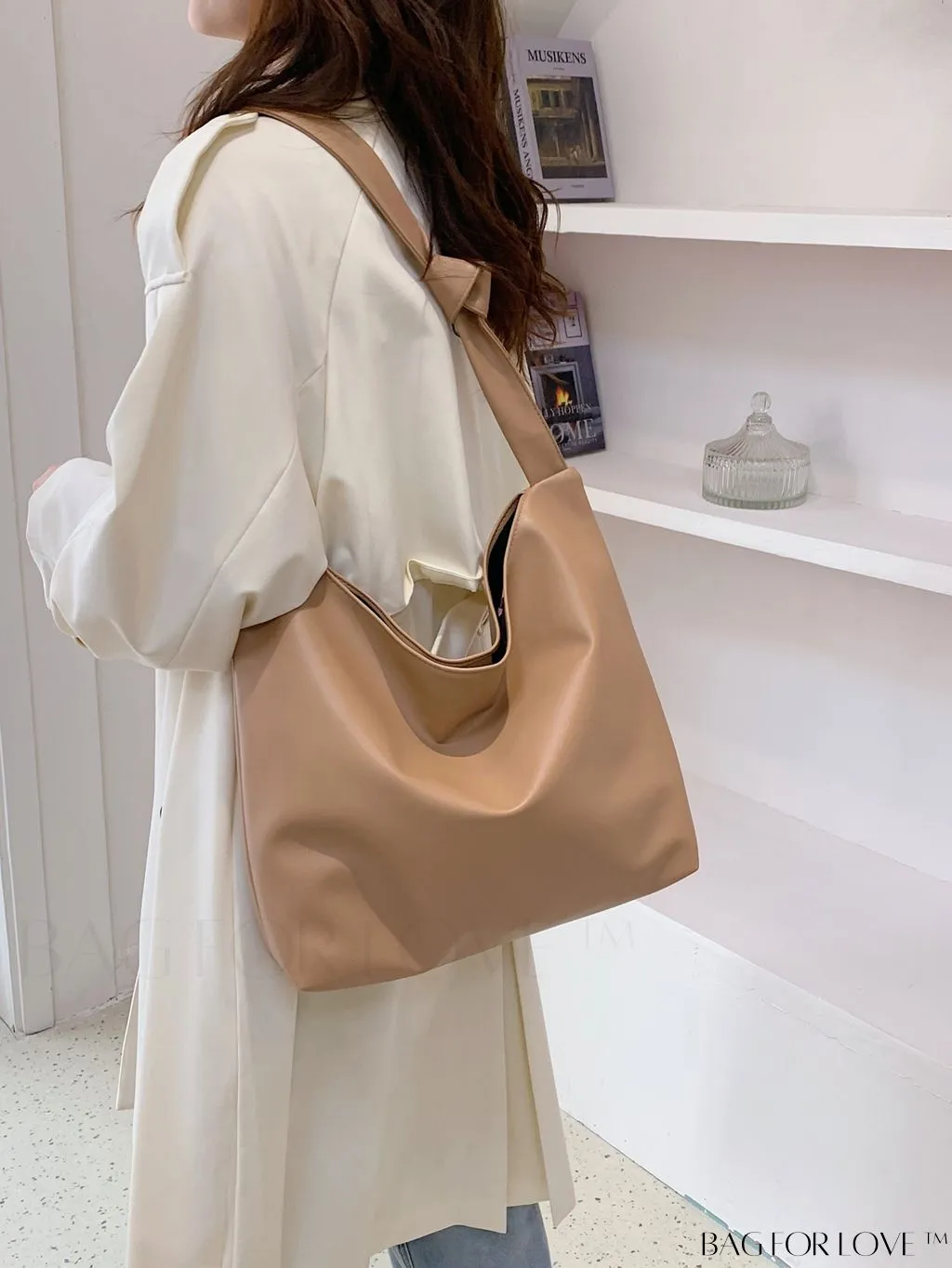 BagForLove - Black Hobo Bag: Sleek, Spacious, and Stylish