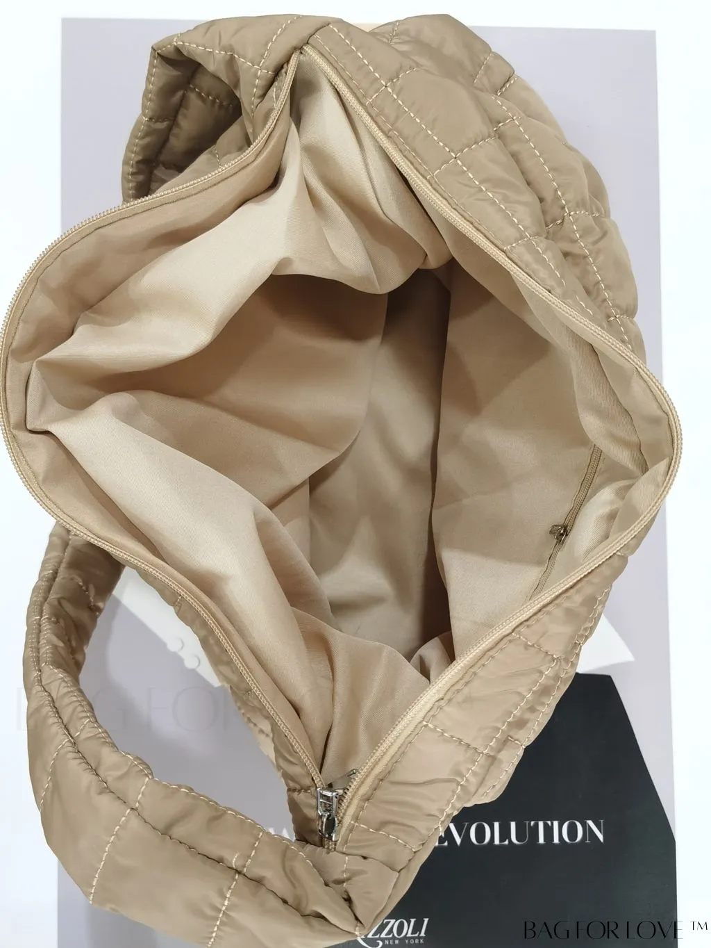 BagForLove - Chic Quilted Hobo Bag with Elegant Detailing