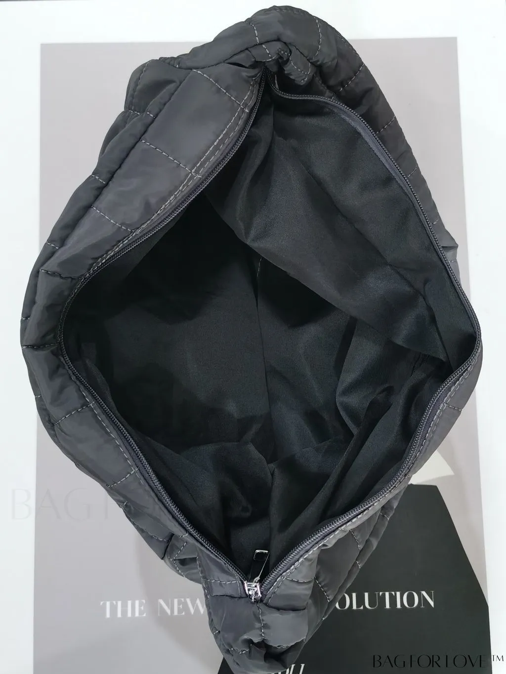 BagForLove - Chic Quilted Hobo Bag with Elegant Detailing