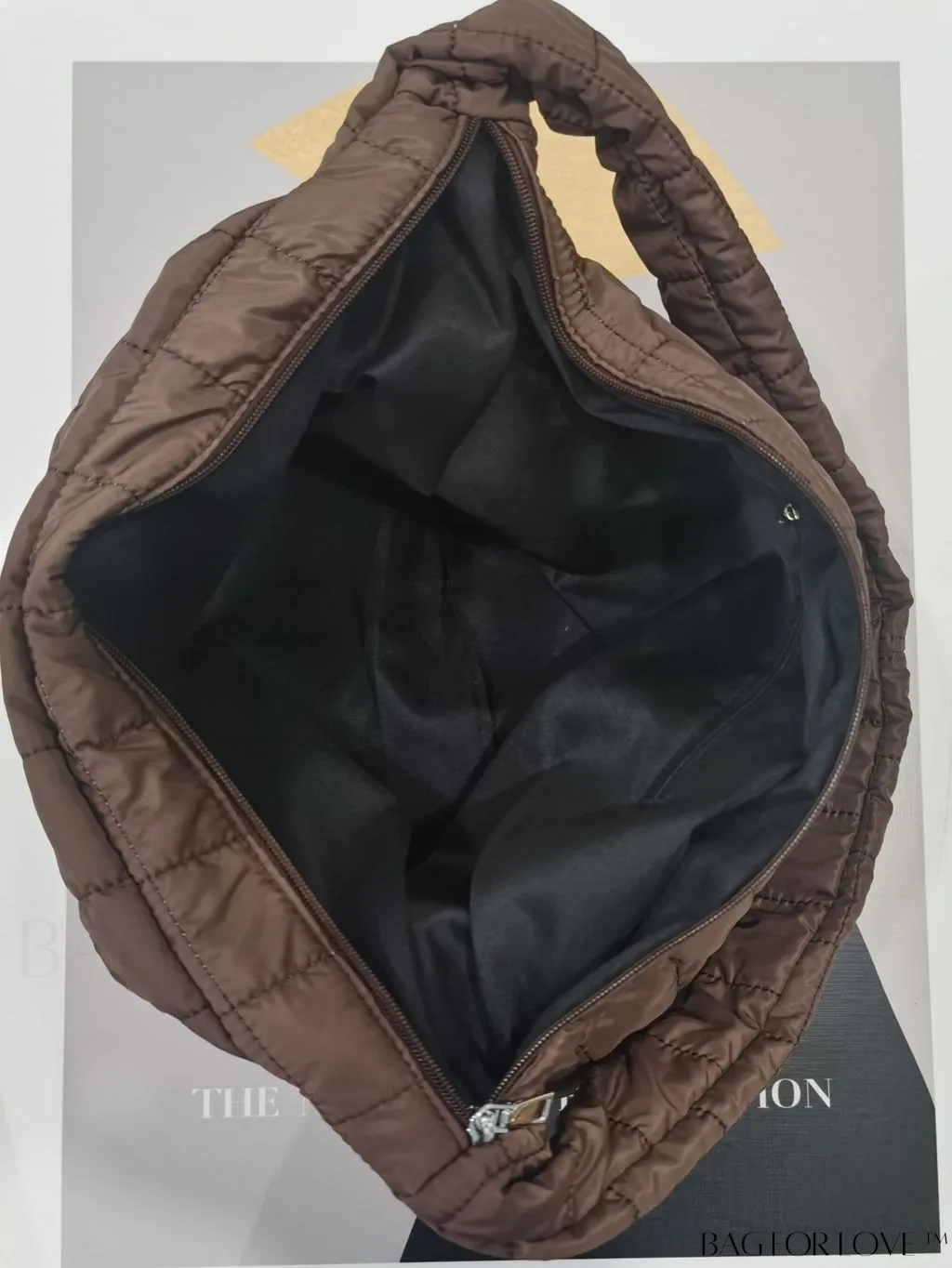 BagForLove - Chic Quilted Hobo Bag with Elegant Detailing