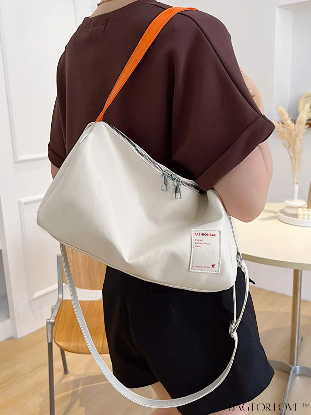 BagForLove - Classy, Spacious Shoulder Bag with Sleek Solid Color Design