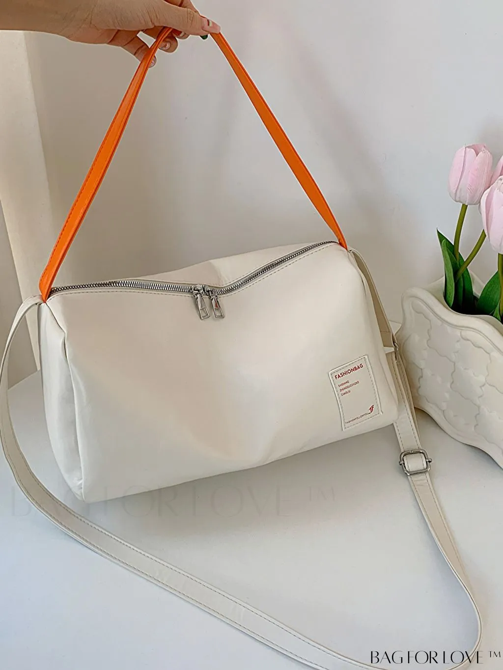 BagForLove - Classy, Spacious Shoulder Bag with Sleek Solid Color Design