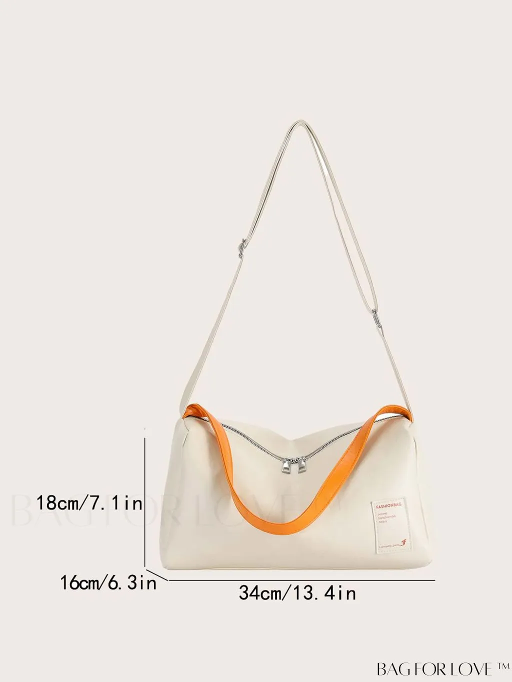 BagForLove - Classy, Spacious Shoulder Bag with Sleek Solid Color Design