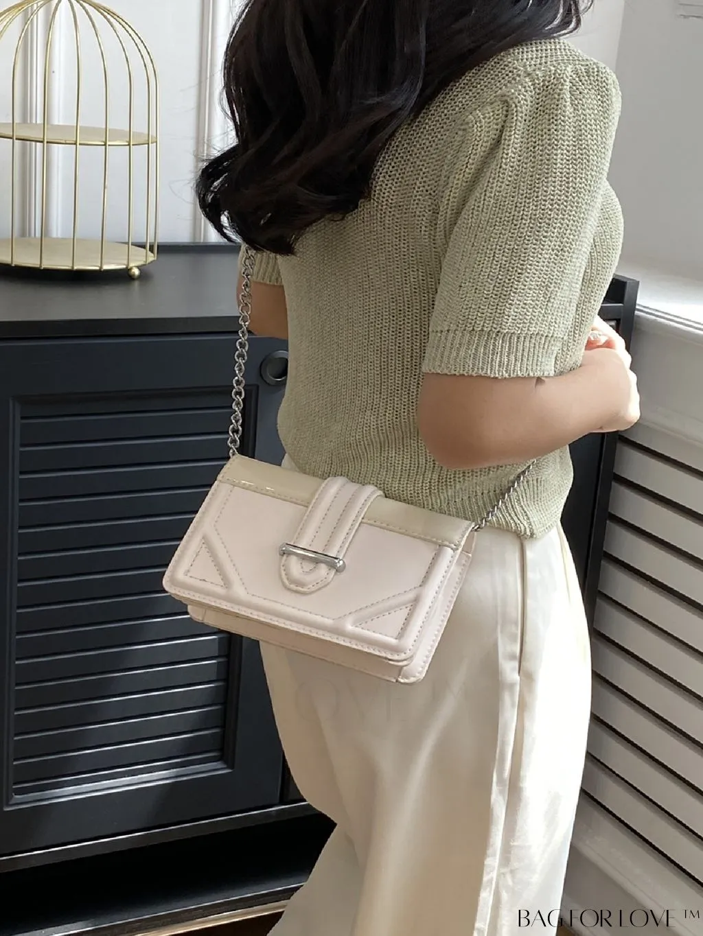 BagForLove - Contemporary Mini Square Bag with Sleek Flip Cover Design