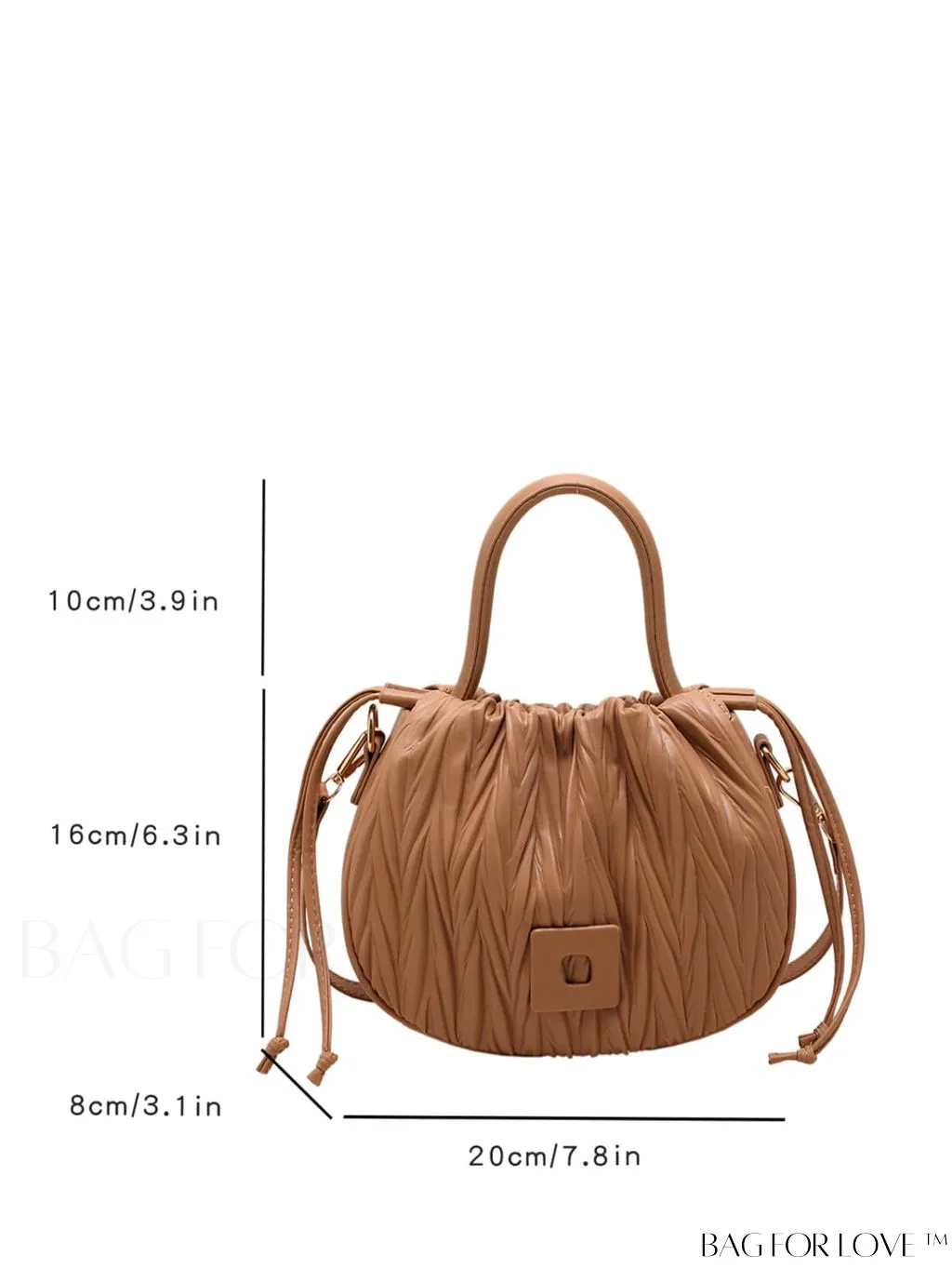 BagForLove - Foldable Crossbody Bag: Sleek and Stylish Womens Summer Essential