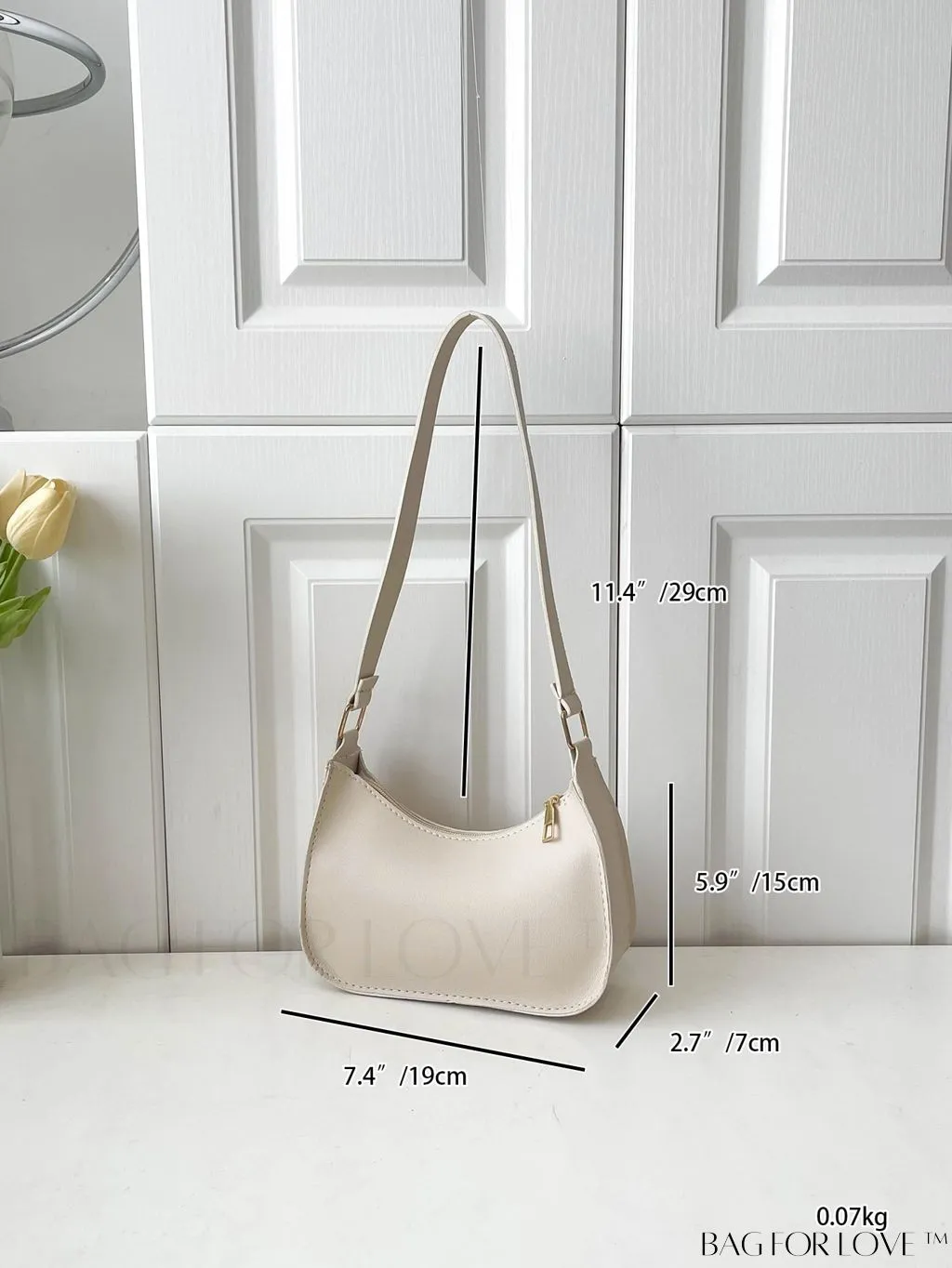BagForLove - Sleek Armpit Bag - The Epitome of Fashionable Simplicity