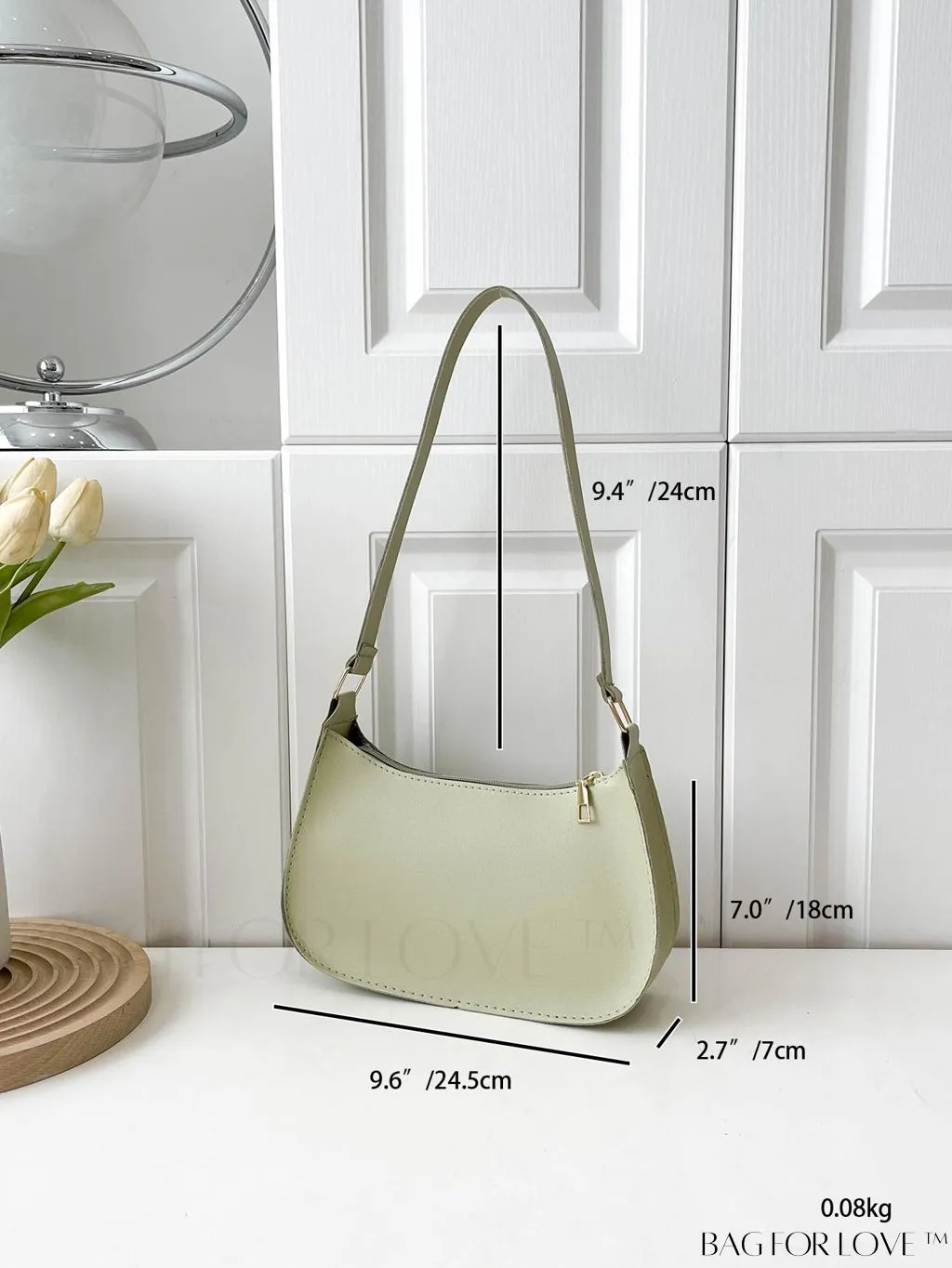 BagForLove - Sleek Armpit Bag - The Epitome of Fashionable Simplicity