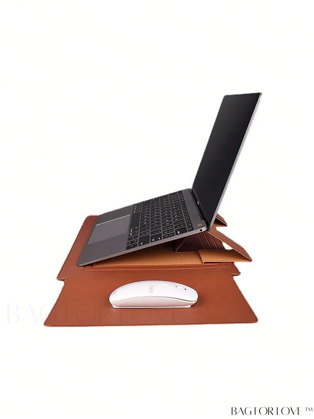BagForLove - Sleek Flap Laptop Bag: Professional, Minimalistic Design for Business - Ideal for Computers