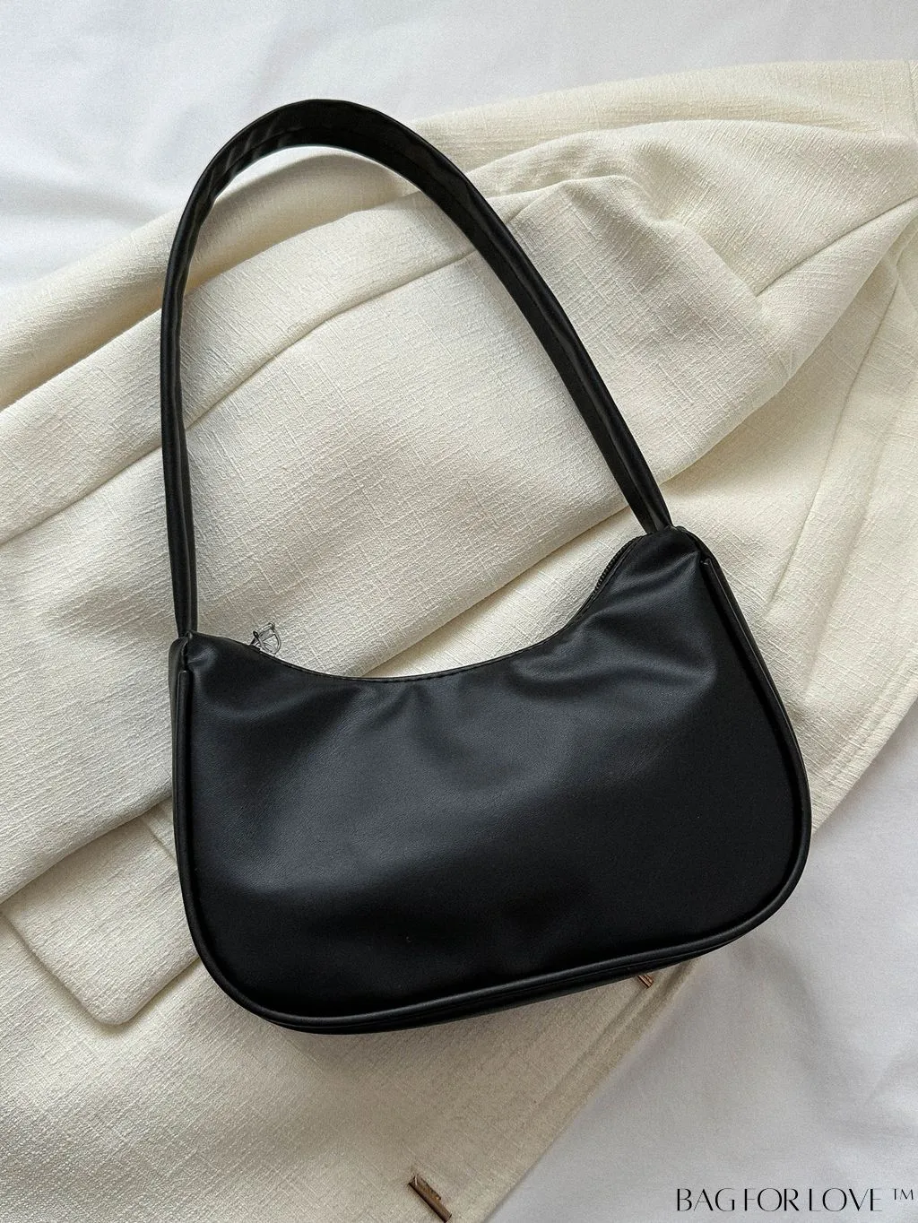 BagForLove - Stylish PU Leather Underarm Bag with Sleek Shoulder Design