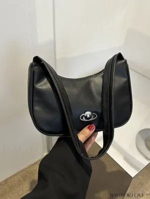 BagForLove - Stylish PU Leather Underarm Bag with Sleek Shoulder Design