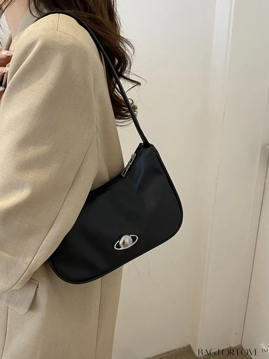 BagForLove - Stylish PU Leather Underarm Bag with Sleek Shoulder Design