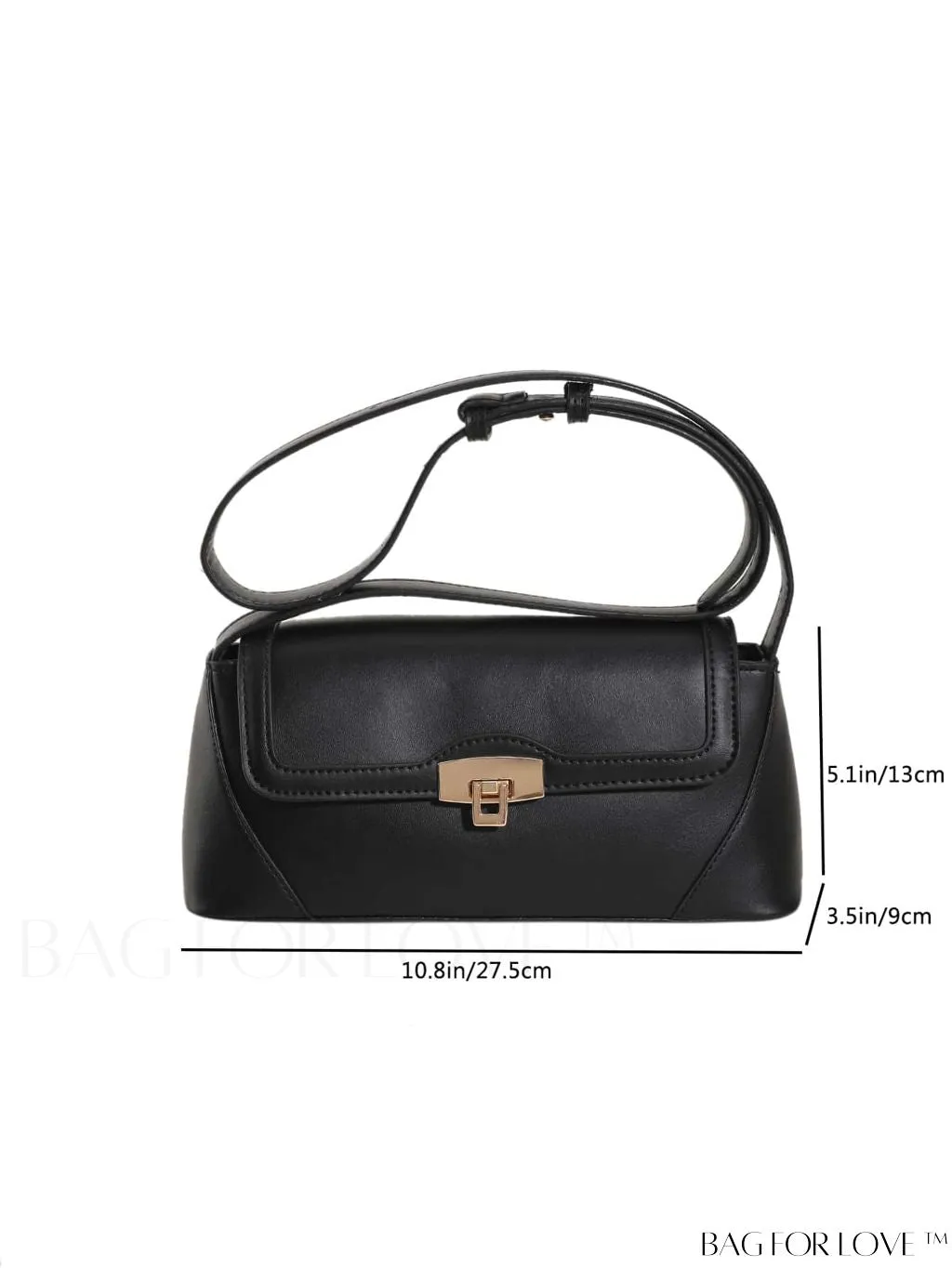BagForLove - Stylish Solid Color Crossbody Bag - Casual, Sleek, and Versatile
