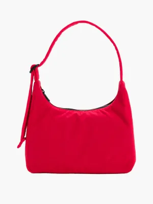 BAGGU MINI Nylon Shoulder Bag - Candy Apple