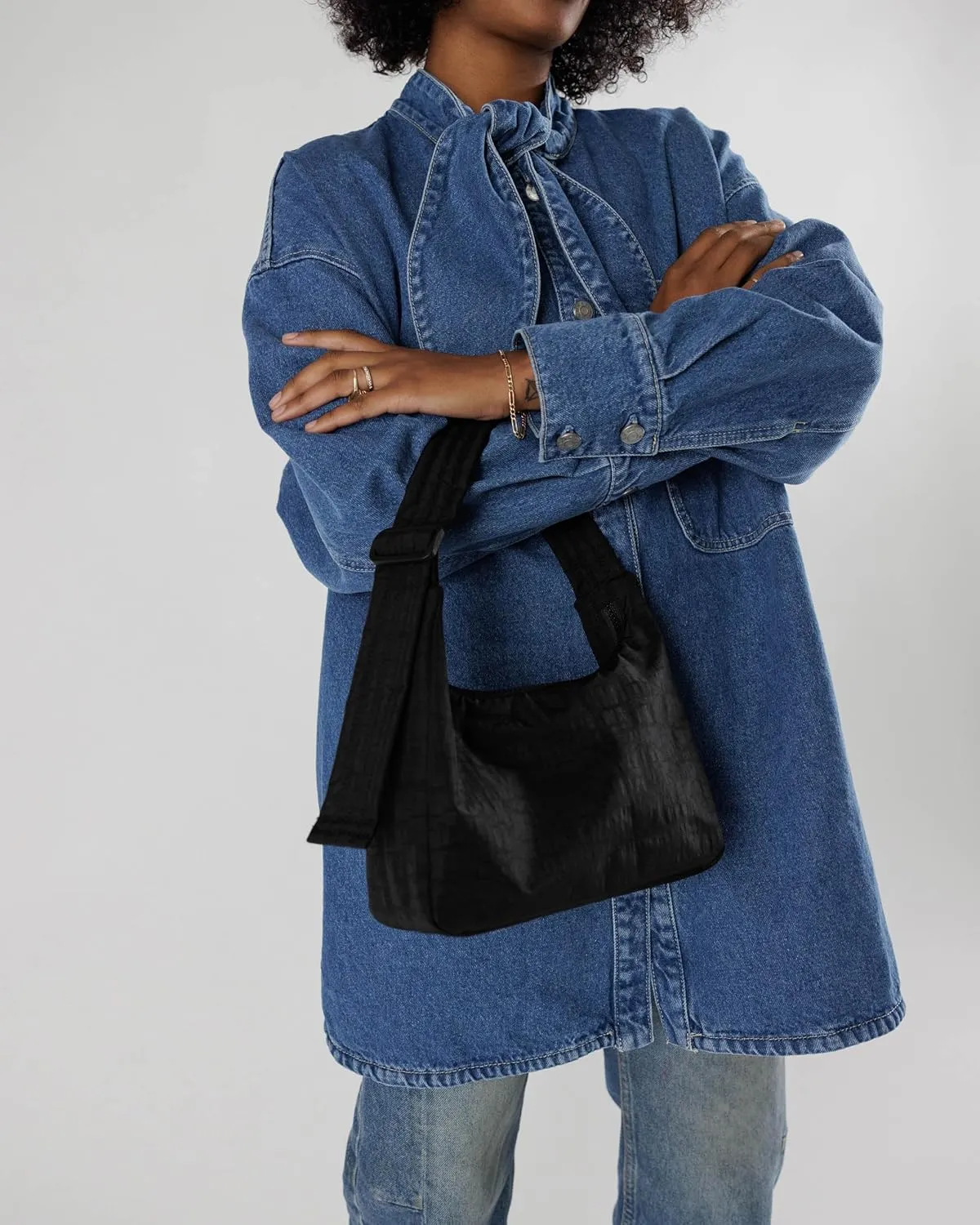 BAGGU Mini Nylon Shoulder Bag