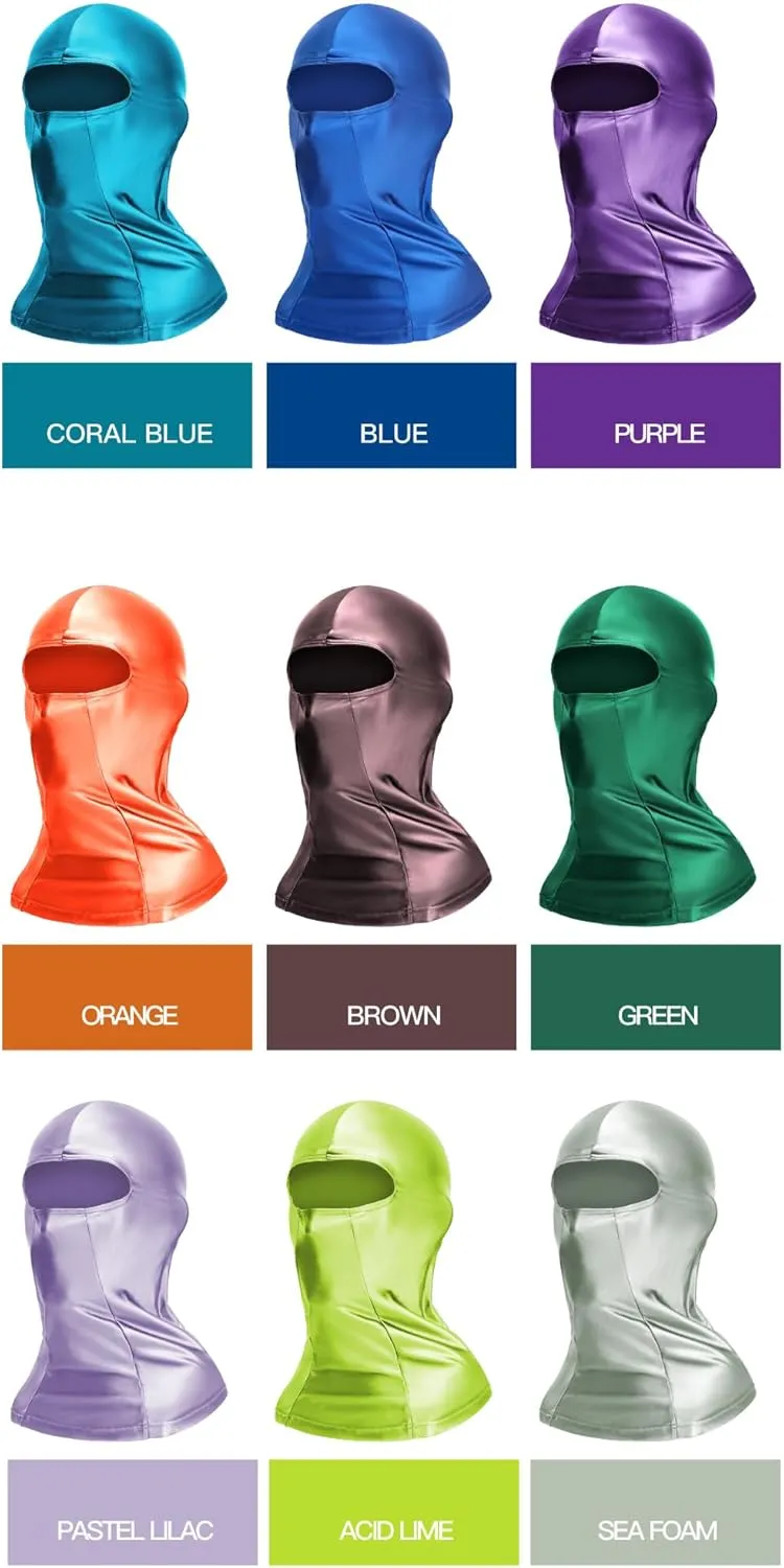 Balaclava Series Headgear Spandex ice Silk Sunscreen Full face mask Outdoor Riding