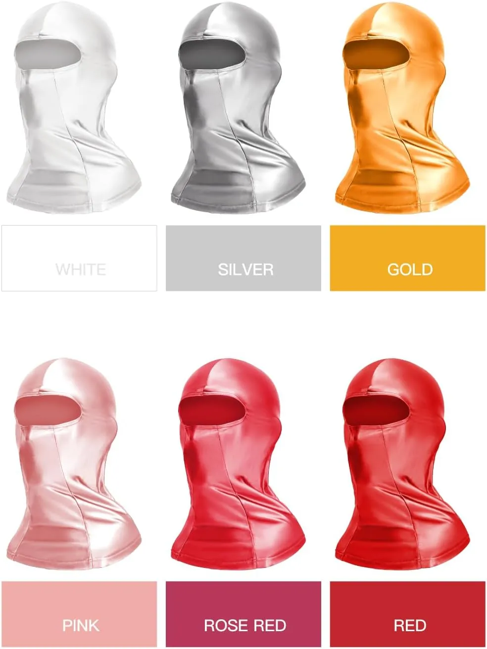 Balaclava Series Headgear Spandex ice Silk Sunscreen Full face mask Outdoor Riding