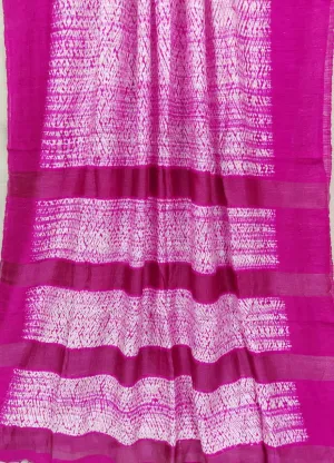 Balaram Saha's Matka Silk Shibori Creation