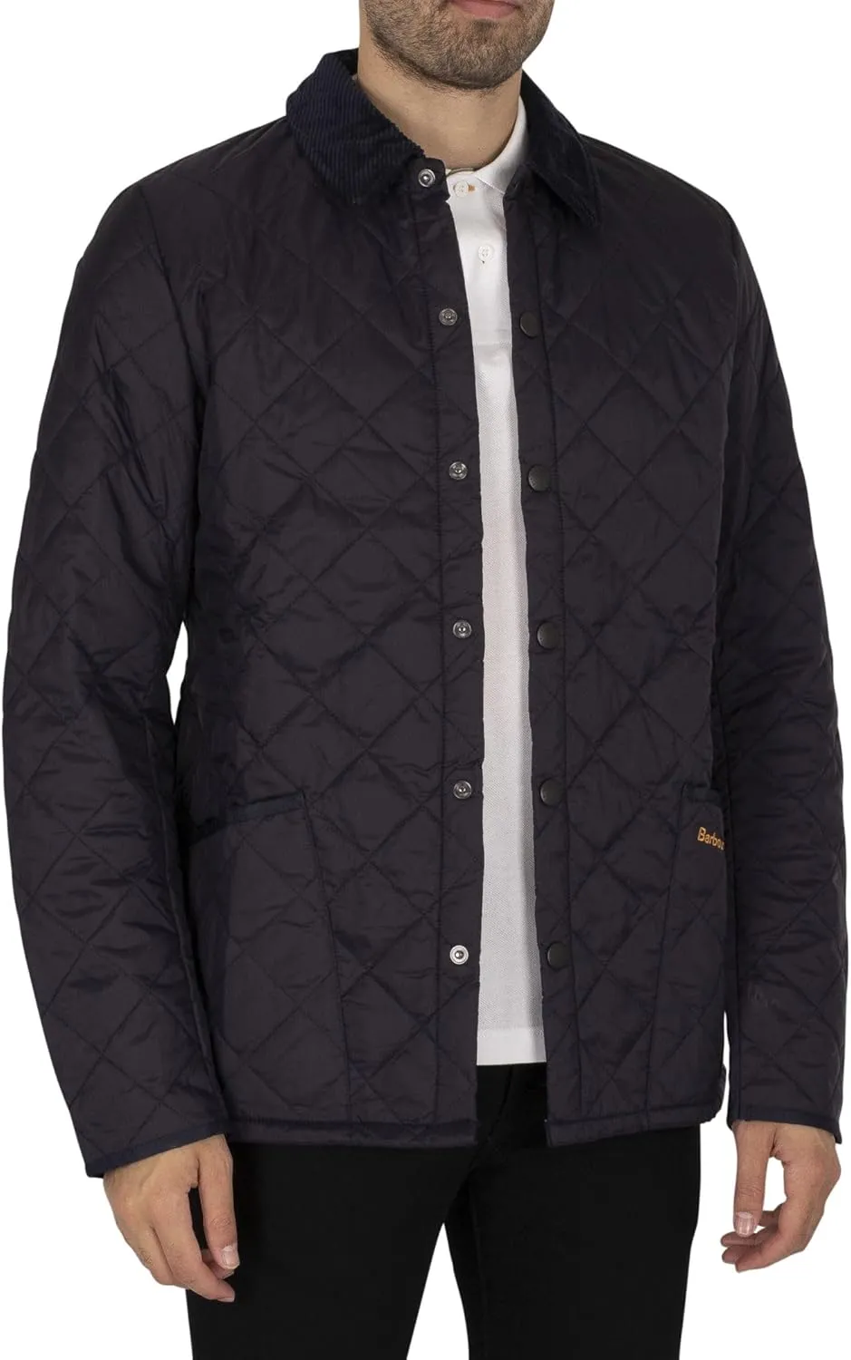 Barbour Mens Heritage Lidde Quilted Jacket, S, Blue