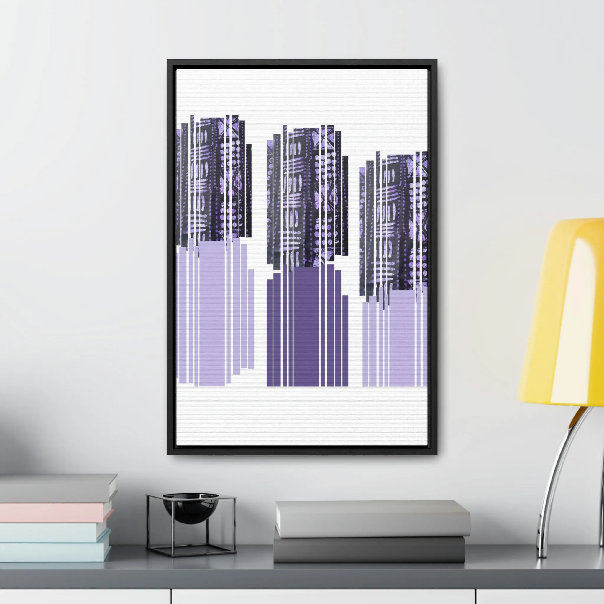 Batik Lilac Motifs Shadow