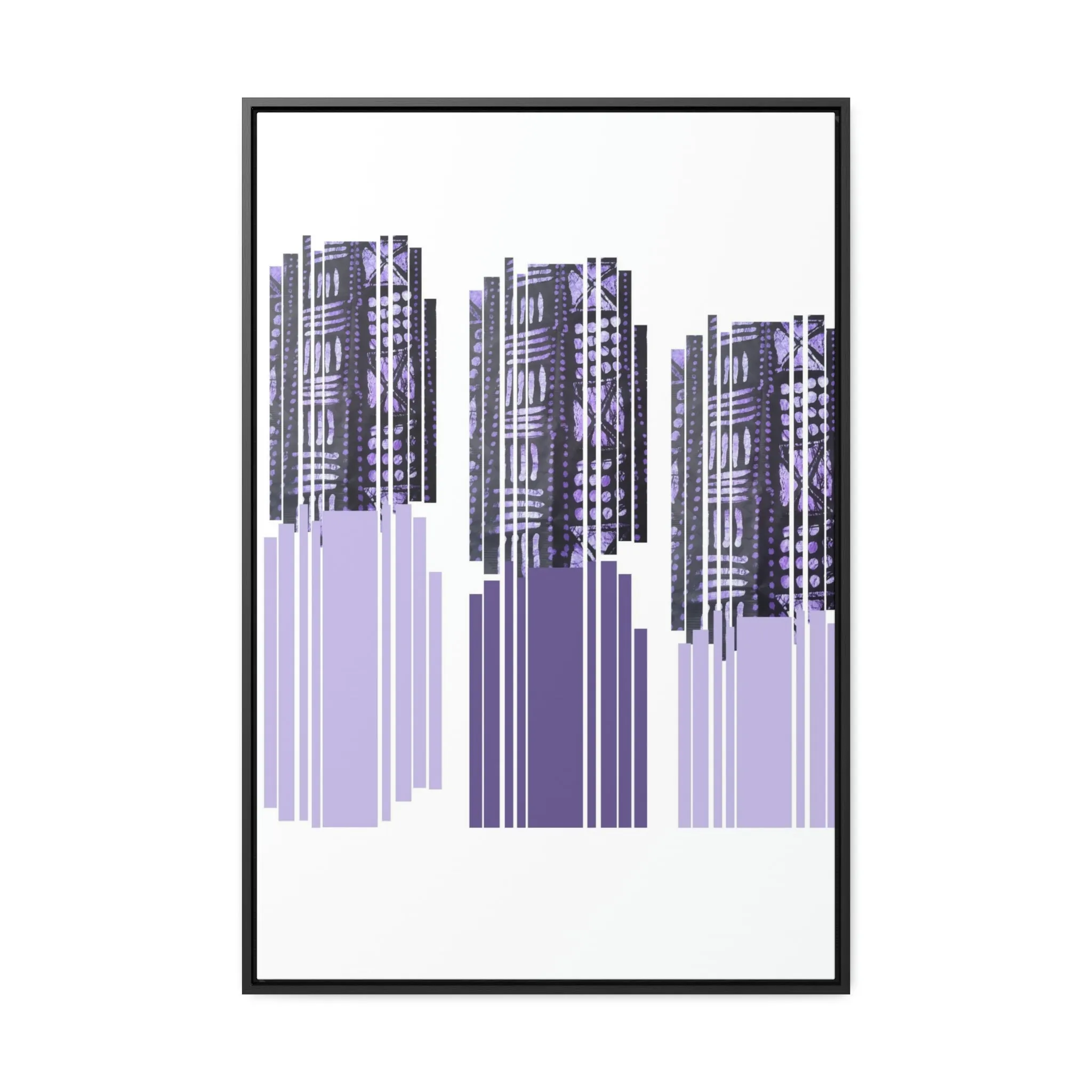 Batik Lilac Motifs Shadow