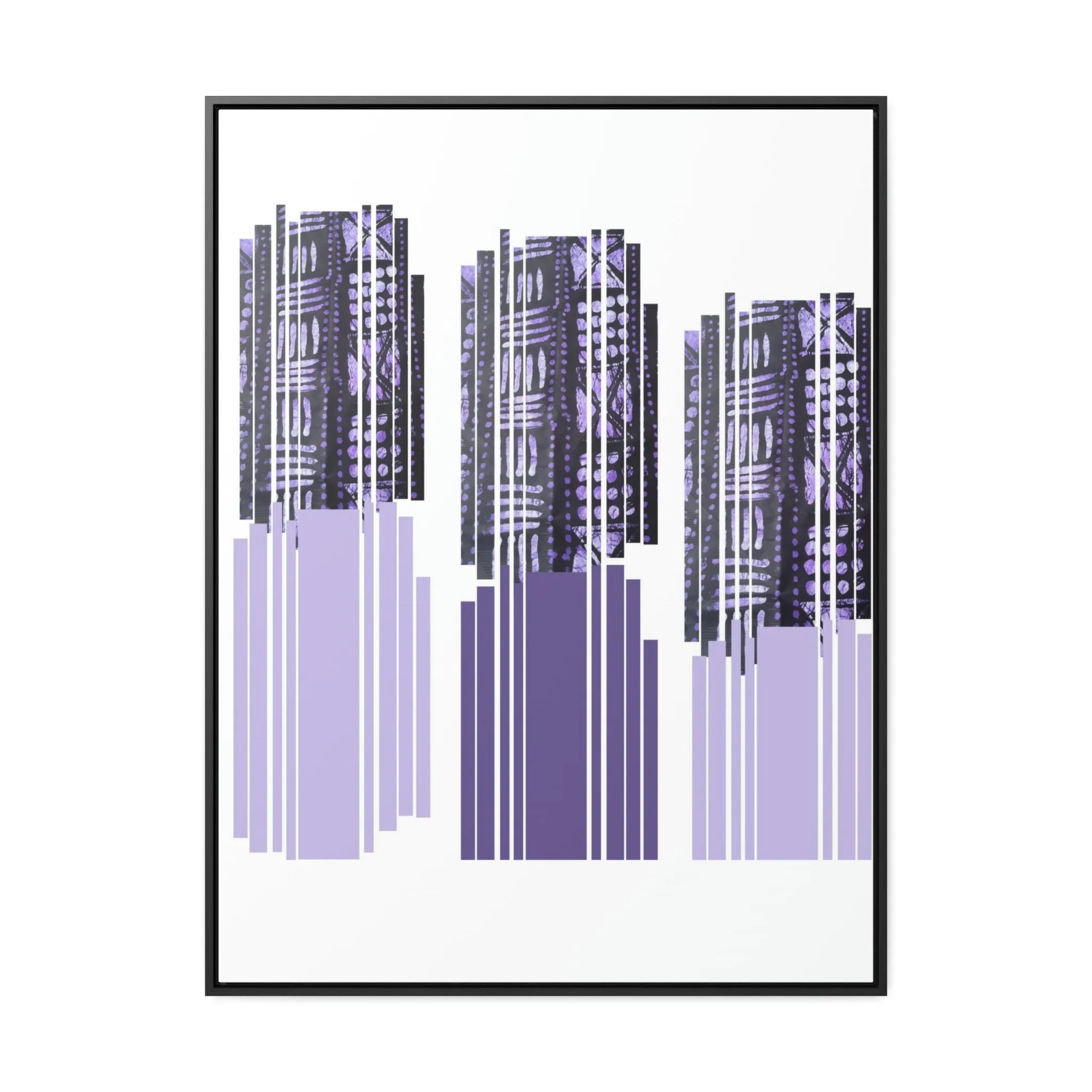 Batik Lilac Motifs Shadow