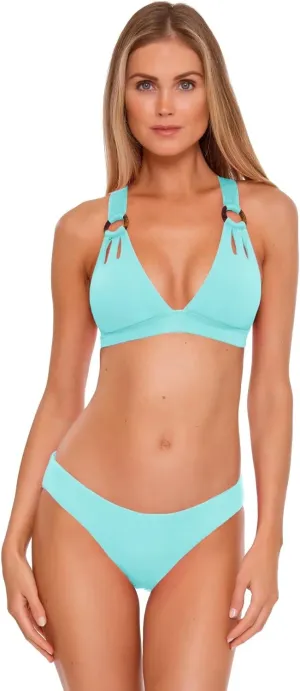 BECCA by Rebecca Virtue Color Code Skylar Ring Halter Top