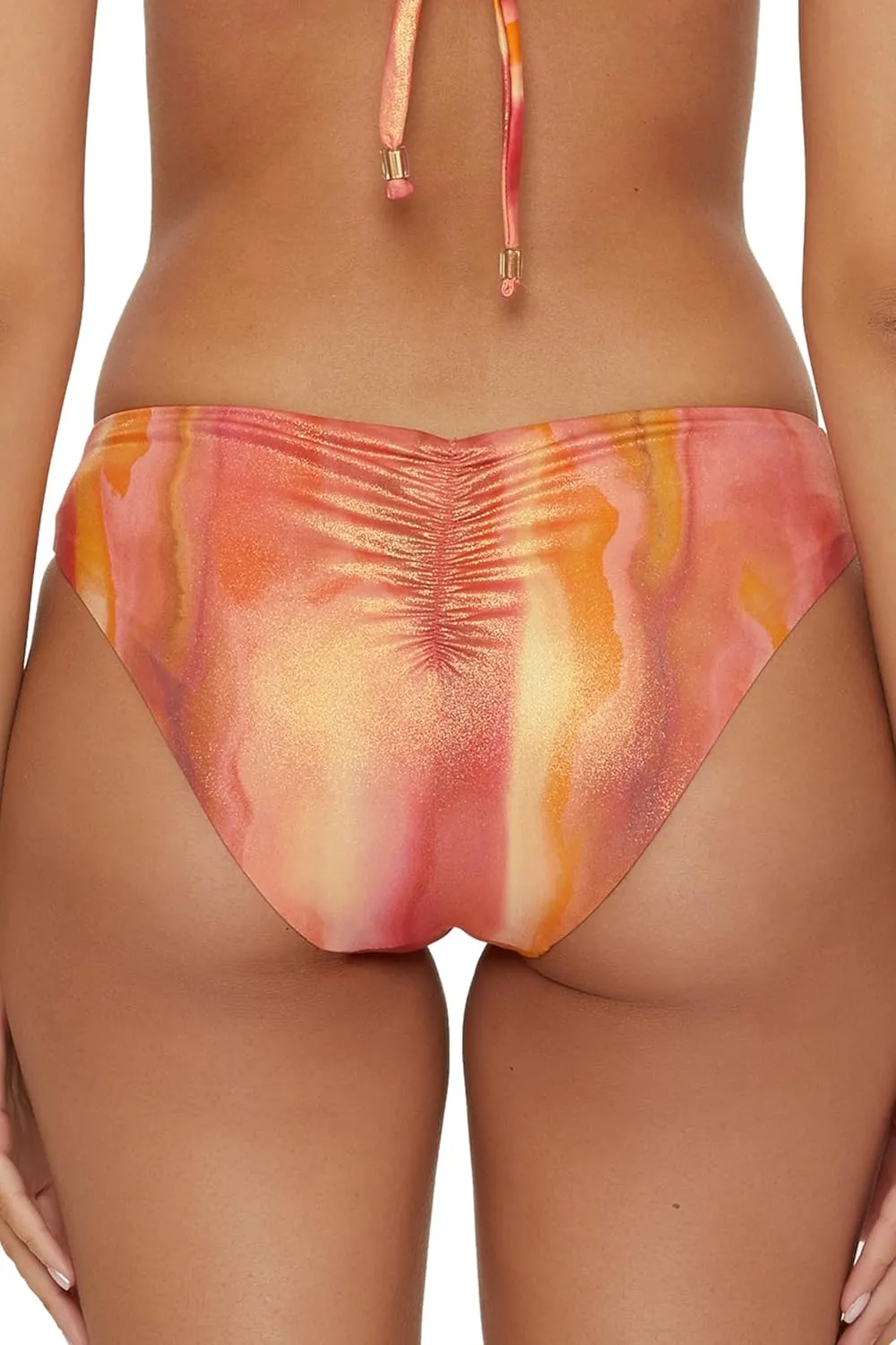 BECCA Solar Energy Hipster Bikini Bottom, Cheeky Coverage, Swimwear Separates for Women