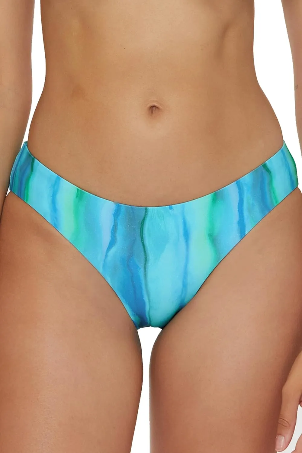 BECCA Solar Energy Hipster Bikini Bottom, Cheeky Coverage, Swimwear Separates for Women