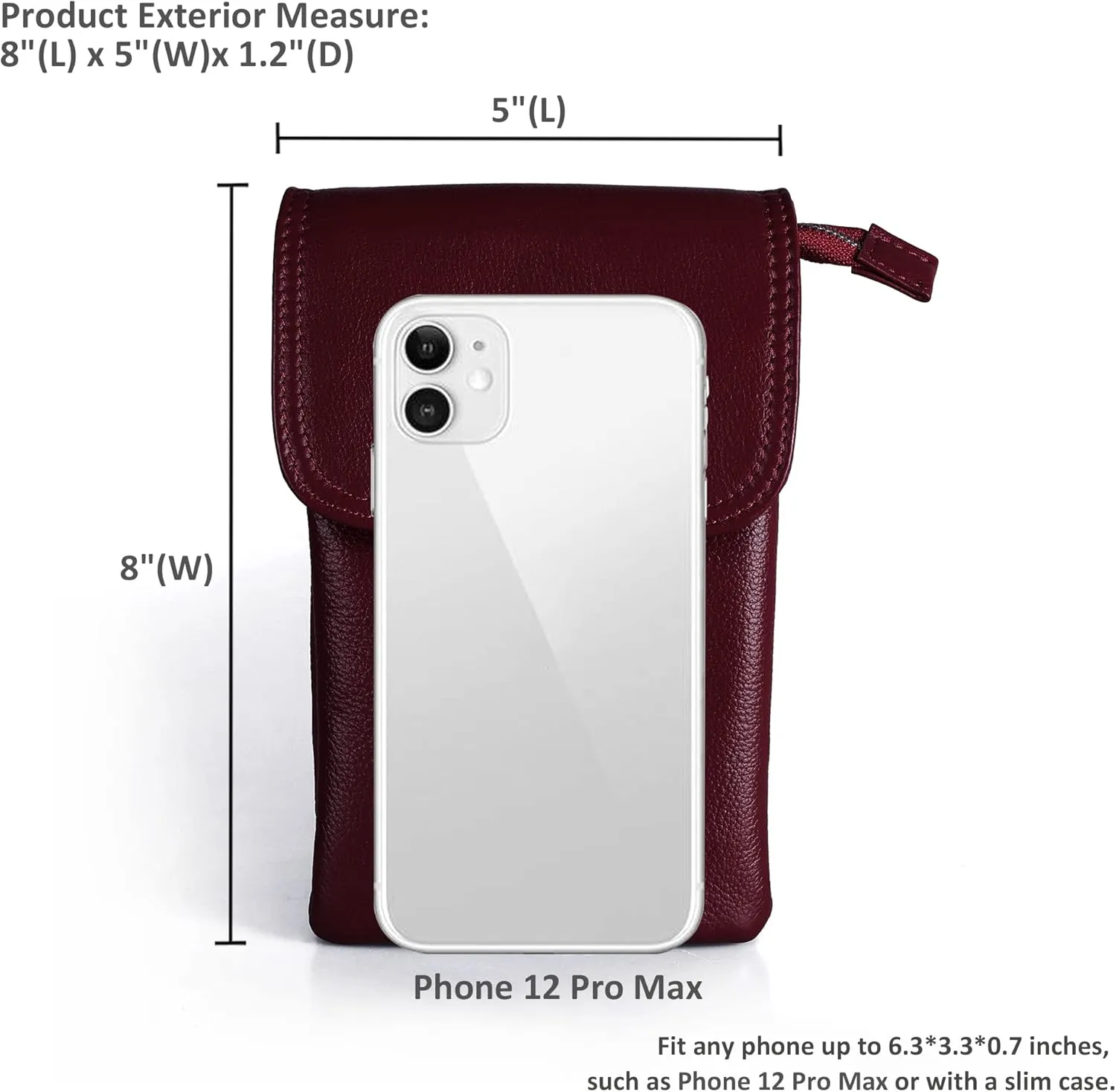 befen Genuine Leather Small Crossbody Bags for Women Cell Phone Bag Cross Body Purses,Silver Zipper