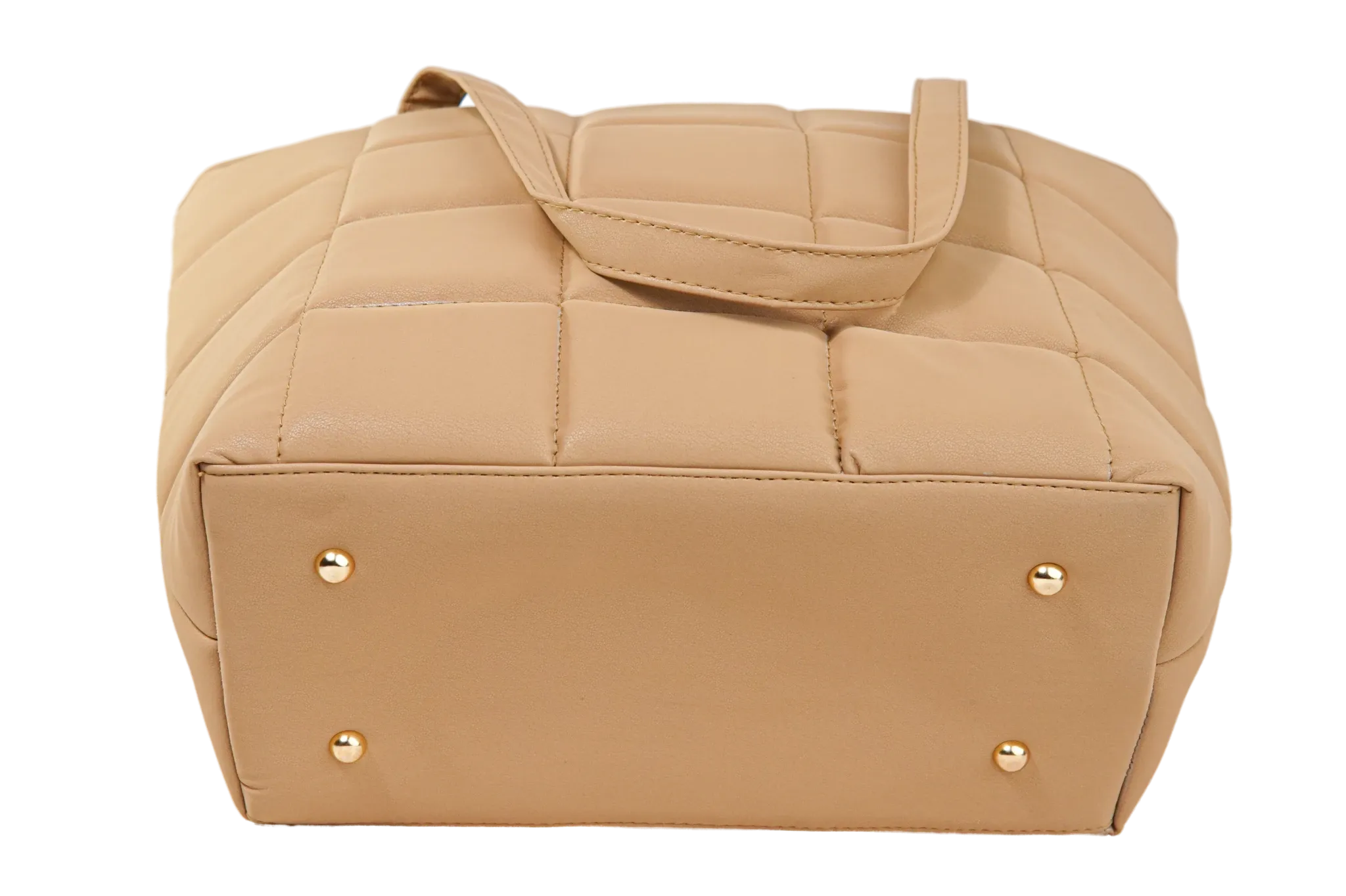 Beige Belle Luxe Tote Bag
