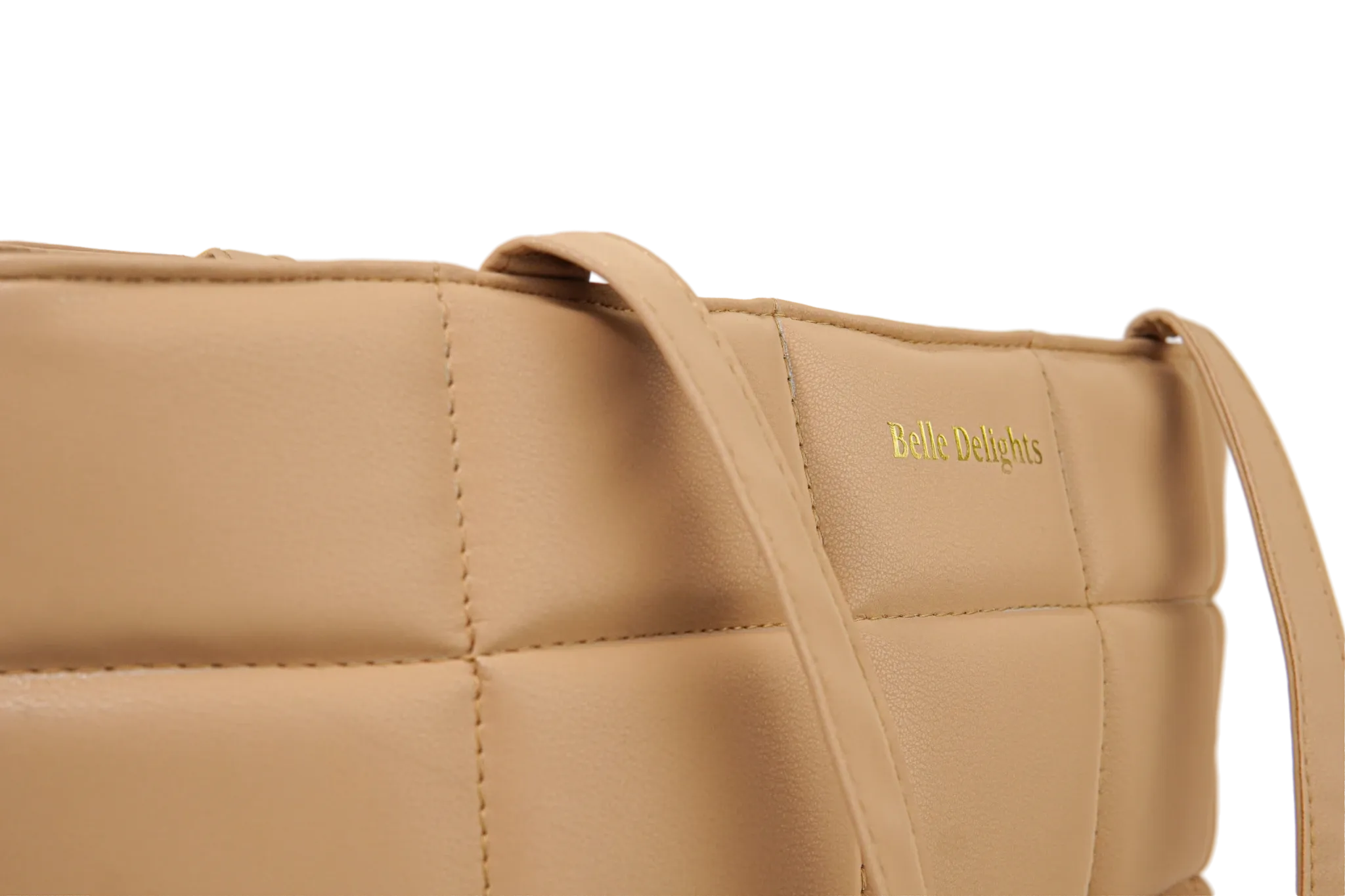 Beige Belle Luxe Tote Bag