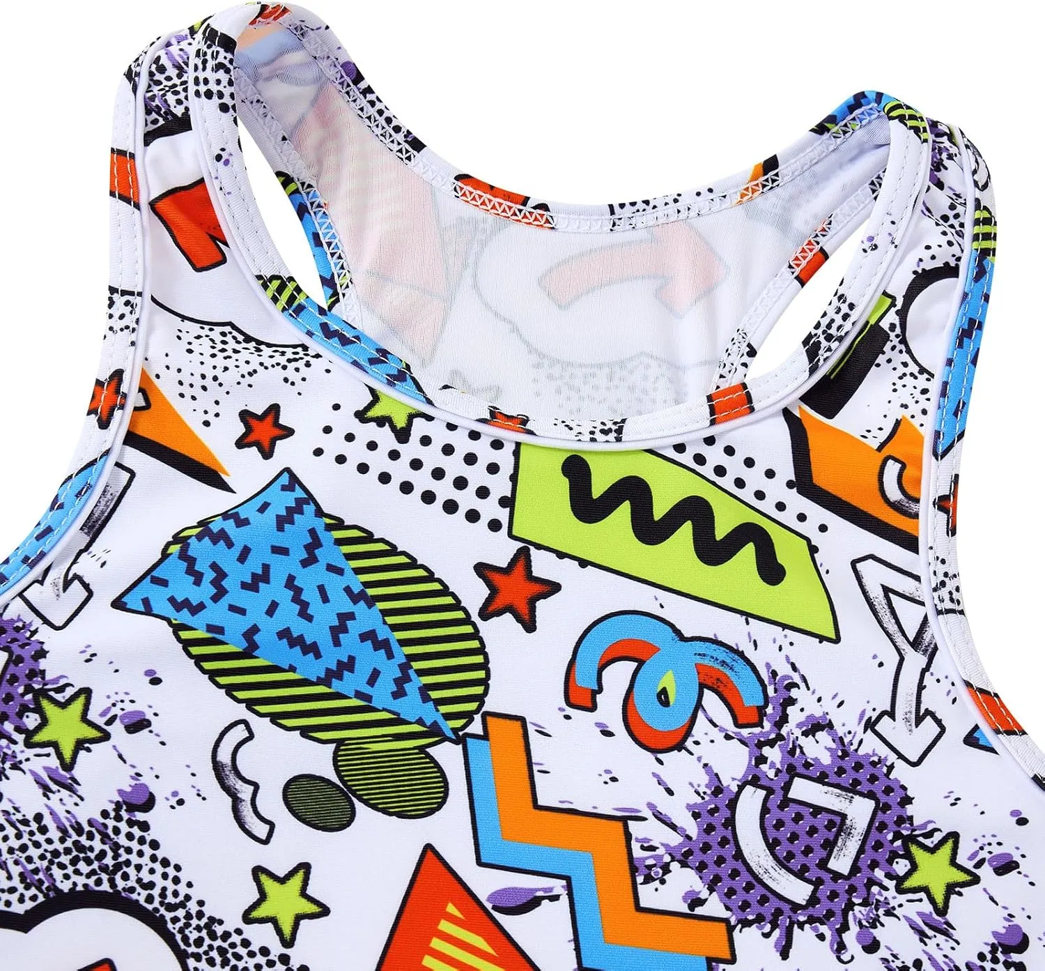 Belovecol Girls Swimsuits Two Piece Tankini Bathing Suits Boyshort Summer Beach Rash Guard Swimwear for 4-15T