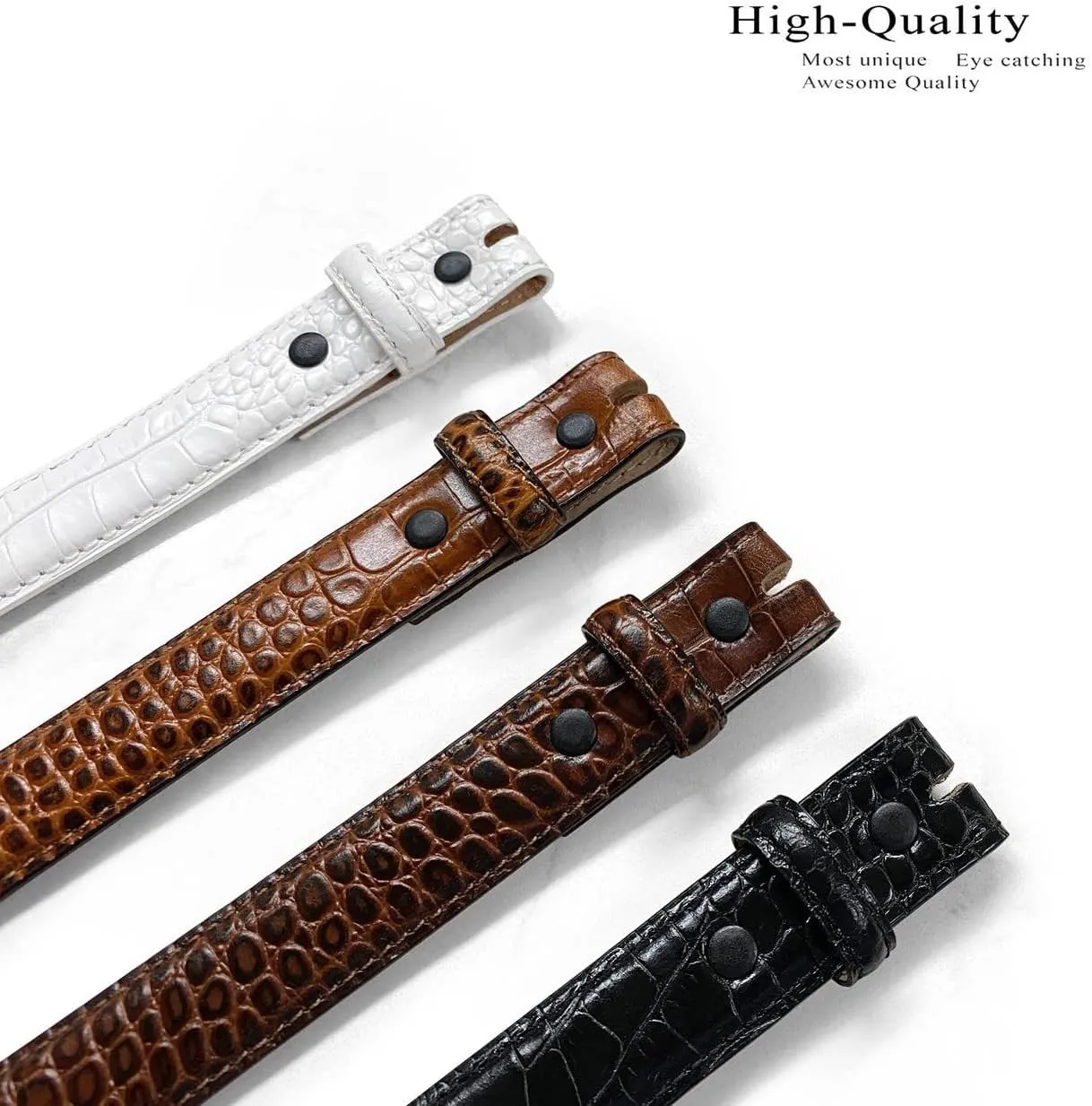 Belts.com Cowhide Full-Grain Genuine Leather Dress Belt Strap,1''(25mm)&1-1/8"(30mm)&1-1/4"(32mm) Wide