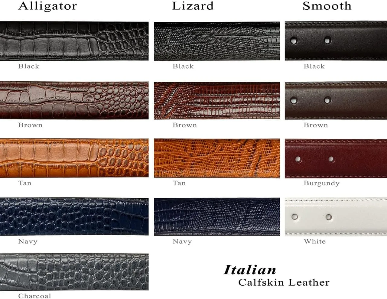 Belts.com Cowhide Full-Grain Genuine Leather Dress Belt Strap,1''(25mm)&1-1/8"(30mm)&1-1/4"(32mm) Wide