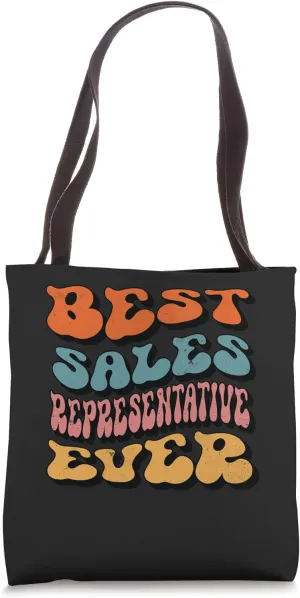 Best Sales Representative Ever, Groovy Sales Representative Tote Bag