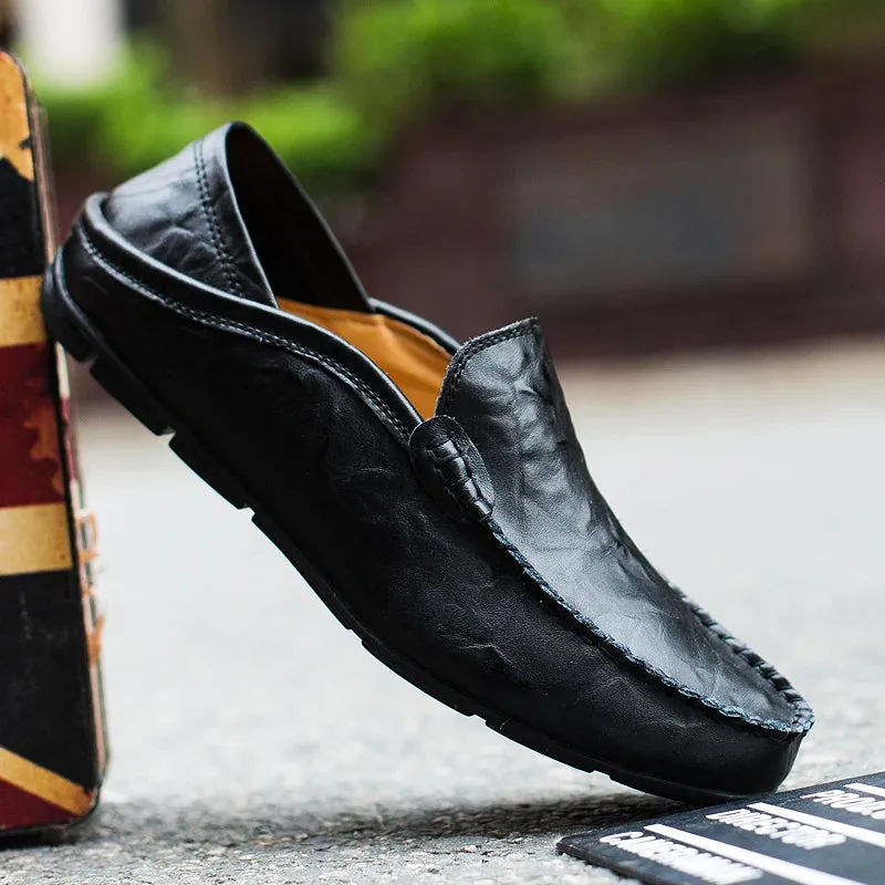 Bezza Lucca Leather Loafers