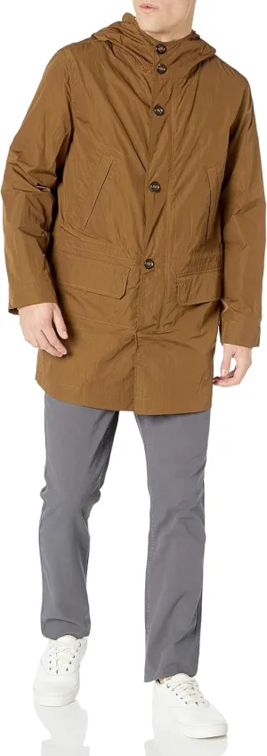 Billy Reid Men's 3-in-1 Water Resistant Parka with Removable Down Liner