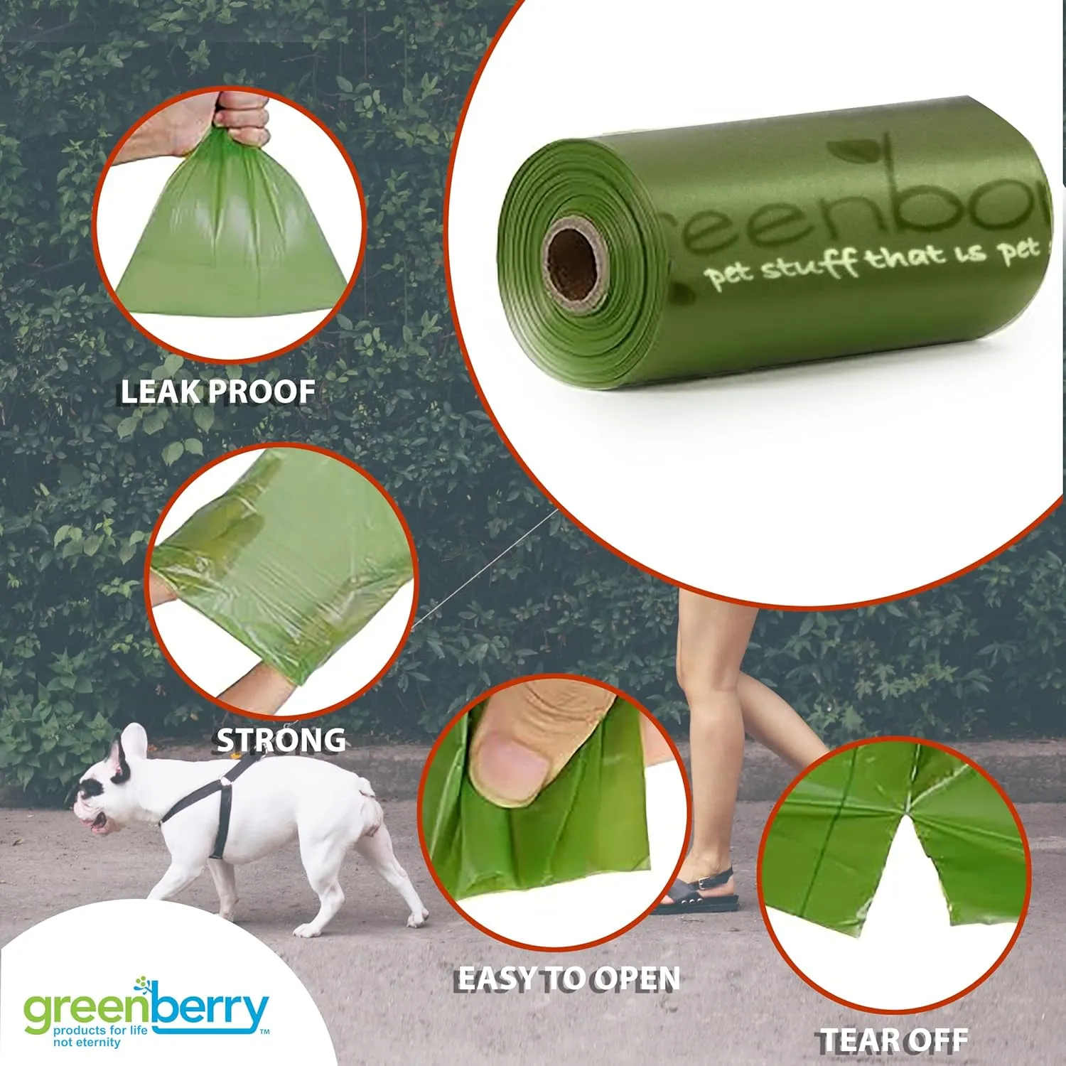 Biobase Pet Products Leak Proof Dog Poop Bag Rolls, Odor Blocking Multicolor Nature Theme 16 Rolls 192 Refill Bulk Pack