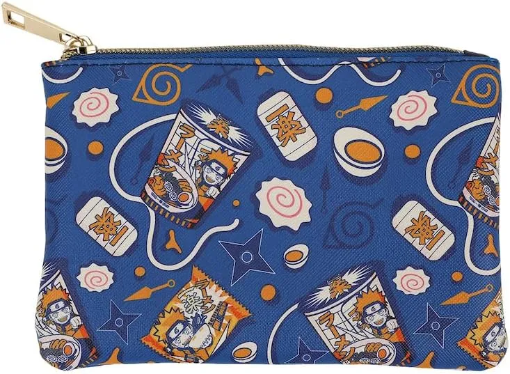 Bioworld Naruto Ichiraku Ramen Travel Cosmetic Bags - Set of 3
