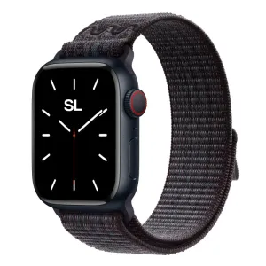 Black Blue Sport Loop Active for Apple Watch